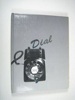 Dial 9 Ramaz Yearbook 1990 Hardcover Gray Rotary Phone Cover New York
